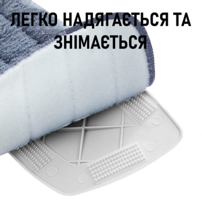 Швабра  з розпилювачем телескопічна з віджимом Біла Aurora Water Spray Mop 
