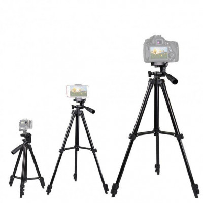 Штатив телескопический Tripod 3120 для камеры или телефона трипод Черный