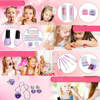 Набiр Косметики Дітячий для Макіяжа ХХL для Дівчинки MakeUP Cosmetic Box XXL