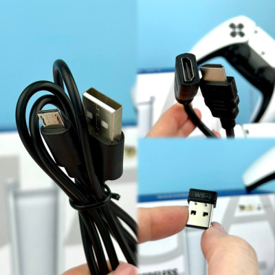 Игровая Консоль GameStick в HDMI с Беспроводными Джойстиками M15 64GB 20000 игр, Белая
