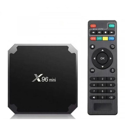 Смарт тв приставка с пультом Smart TV X96 Mini 2/16 Гб 4К 
