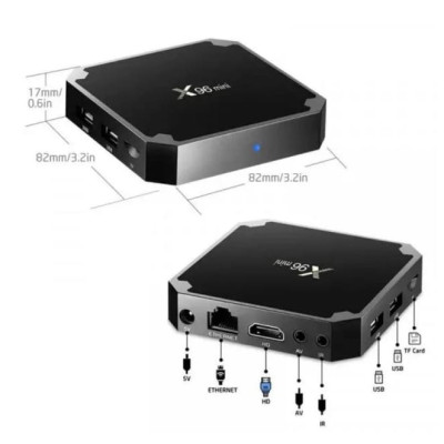 Смарт тв приставка с пультом Smart TV X96 Mini 2/16 Гб 4К Смарт тв приставка с пультом Smart TV X96 Mini 2/16 Гб 4К