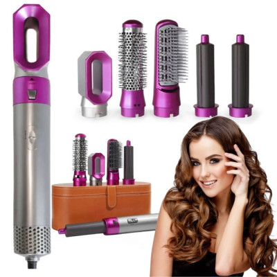 Стайлер 5в1 Hot Air Styler для різних типів волосся в кейсі