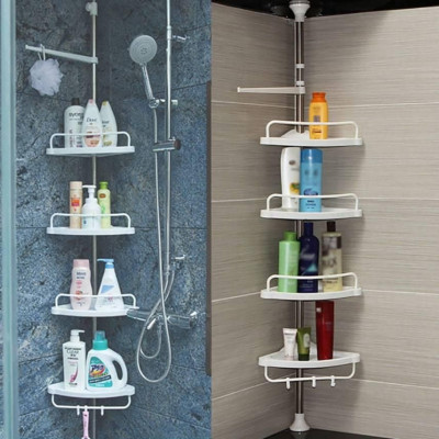 Угловая полка для ванной комнаты Multi Corner Shelf, металлическая Угловая полка для ванной комнаты Multi Corner Shelf, металлическая
