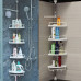 Угловая полка для ванной комнаты Multi Corner Shelf, металлическая Угловая полка для ванной комнаты Multi Corner Shelf, металлическая