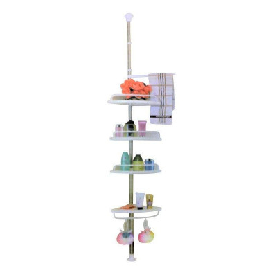 Угловая полка для ванной комнаты Multi Corner Shelf, металлическая Угловая полка для ванной комнаты Multi Corner Shelf, металлическая