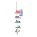 Угловая полка для ванной комнаты Multi Corner Shelf, металлическая Угловая полка для ванной комнаты Multi Corner Shelf, металлическая