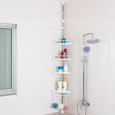 Угловая полка для ванной комнаты Multi Corner Shelf, металлическая Угловая полка для ванной комнаты Multi Corner Shelf, металлическая