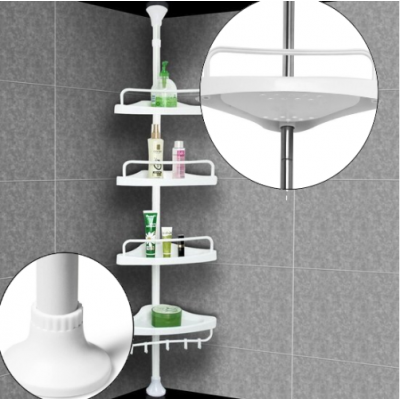 Кутова полиця для ванної кімнати Multi Corner Shelf, металева
