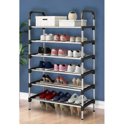 Напольная полка для обуви на 6 полок  113 х 56 х 28 см New shoe rack Полка-подставка для обуви