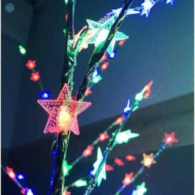 Гирлянда дерево светодиодное 72 LED на стойке 1.5 м. Гирлянда дерево светодиодное 72 LED на стойке 1.5 м.