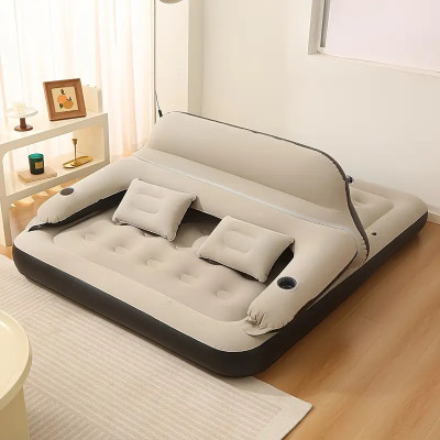 Надувний диван матрац KING Size + Насос 202*152*70см