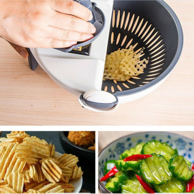 Многофункциональная овощерезка BASKET VEGETABLE CUTTER Белый Многофункциональная овощерезка BASKET VEGETABLE CUTTER Белый