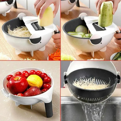 Многофункциональная овощерезка BASKET VEGETABLE CUTTER Белый Многофункциональная овощерезка BASKET VEGETABLE CUTTER Белый