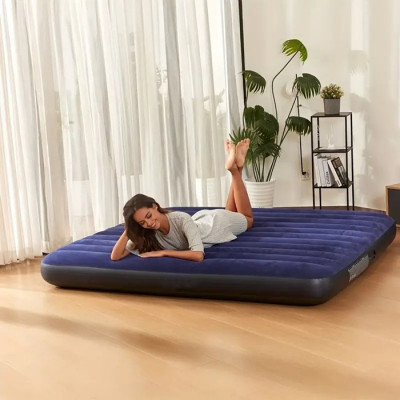 Двоспальний надувний матрац Airbed 152*203*25CM (електронасос в комплекті)