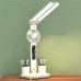 Настольная аккумуляторная лампа AT-1772 + вентилятор