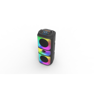 Мини чемоданчик колонка от сети и от аккумулятора с USB, SD, FM, AUX, Bluetooth, светомузыкой и ручкой 38,5см*16см*14см, 10ватт*2, MS-3629BT Мини чемоданчик колонка от сети и от аккумулятора с USB, SD, FM, AUX, Bluetooth, светомузыкой и ручкой 38,5см*16см*14см, 10ватт*2, MS-3629BT