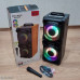 Колонка аккумуляторная с сабвуфером, проводным микрофоном, USB, SD, FM, AUX, Bluetooth, светомузыкой и ручкой 15ватт*2шт, 55см*25см*22см ZQS6226 Колонка аккумуляторная с сабвуфером, проводным микрофоном, USB, SD, FM, AUX, Bluetooth, светомузыкой и ручкой 15ватт*2шт, 55см*25см*22см ZQS6226