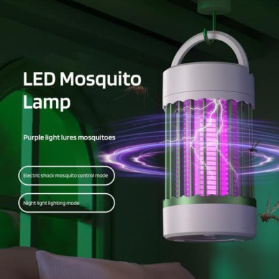 Лампа для уничтожения насекомых USB Camping Mosquito Lamp для походов на аккумуляторе Лампа для уничтожения насекомых USB Camping Mosquito Lamp для походов на аккумуляторе