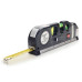 Лазерный уровень нивелир 4в1 Laser Level Pro 3 со встроенной рулеткой 3 метра