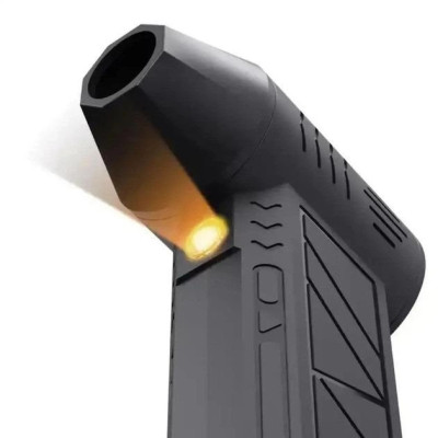 Портативна акумуляторна турбоповітродувка USB для ПК та авто з підсвіткою, 5000 mAh
