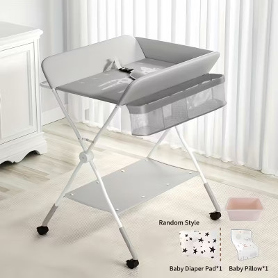 Посилений дитячий столик для сповивання 74×80×104 см