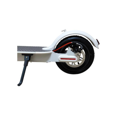 Міський електросамокат Scooter з передньою амортизацією, білий