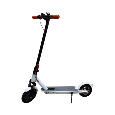 Міський електросамокат Scooter з передньою амортизацією, білий
