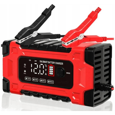 Інтелектуальний імпульсний зарядний пристрій для акумуляторів 12V/10A-24V/5A