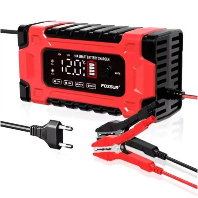 Інтелектуальний імпульсний зарядний пристрій для акумуляторів 12V/10A-24V/5A