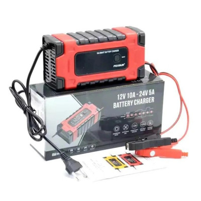 Інтелектуальний імпульсний зарядний пристрій для акумуляторів 12V/10A-24V/5A