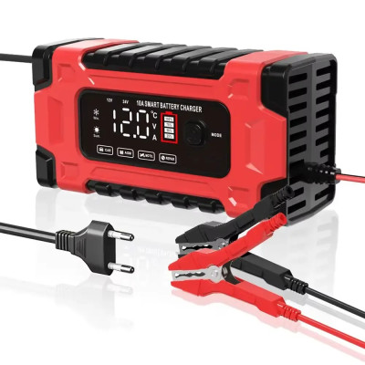 Інтелектуальний імпульсний зарядний пристрій для акумуляторів 12V/10A-24V/5A