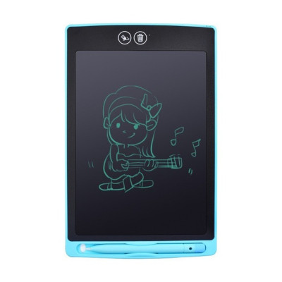 Графический планшет со стилусом детский, 8.5" LCD, с функцией частичного стирания