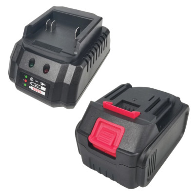 Аккумуляторная болгарка 48 V з двумя аккумуляторами 4000 mAh Аккумуляторная болгарка 48 V з двумя аккумуляторами 4000 mAh
