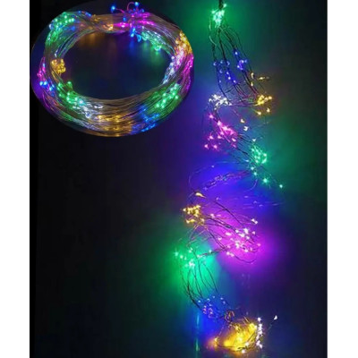 Гирлянда Конский хвост пучок 400 Led, 2 м,  USB, мульти
