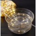 Гирлянда 200 LED, 20 м, USB, с пультом ДУ, теплый белый