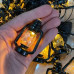 Светодиодная гирлянда "Ретро фонарики" 4,5м, 20 LED, USB, черный провод, Теплый белый