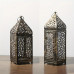 Набор фонарей-подсвечников в марокканском стиле 2 шт.  10*10*25cm