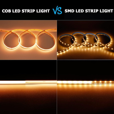 Світлодіодна стрічка Led гнучка 10 м 120 LED, USB, тепле світло