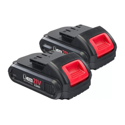 Ударная дрель-шуруповерт аккумуляторная в комплекте кейс и 2 АКБ