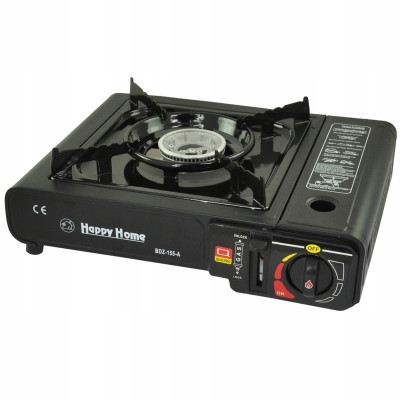 Портативная газовая плита Gas Stove на 1 конфорку с переходником 