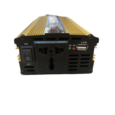 Преобразователь напряжения Power 2500 Вт 12v 220v инвертор 2500w 12в 220в DC to AC Преобразователь напряжения Power 2500 Вт 12v 220v инвертор 2500w 12в 220в DC to AC