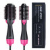 Фен щетка 3 в 1 для укладки волос One Step Hair Dryer, расческа фен выпрямитель волос