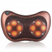Массажная инфракрасная подушка Massage Pillow / Роликовый массажер для шеи и тела с подогревом