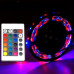 Светодиодная Лента LED 5 м SMD 3528 RGB с пультом и блоком питания гирлянда