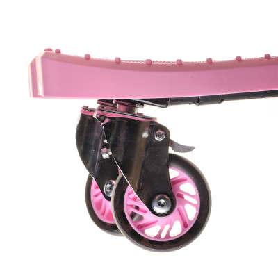 Scooter дитячий двоколісний самокат з двома платформами і колеса світяться (синій)  (Уцінка- без рідної коробки)
