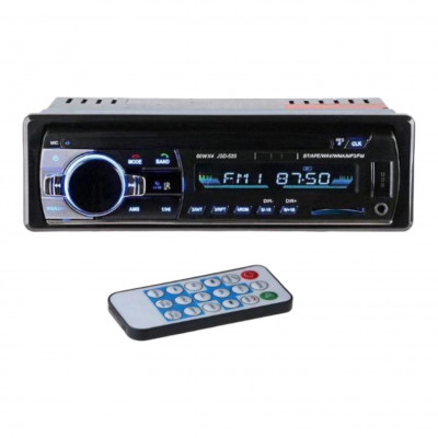 Автомагнитола Jsd 520 1din Bluetooth+USB+SD+AUX 4x60W 87,5-108 МГц)(IS33)