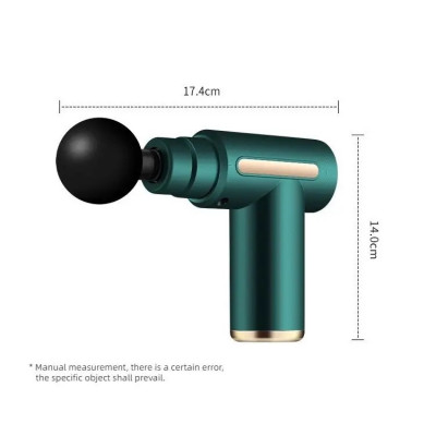 Портативний ручний масажер для тіла Fascial Gun Mini USB