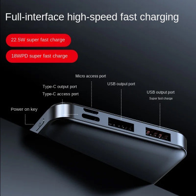 Повербанк Vinsic Power Bank 10000 mAh 22.5W быстрая зарядка Повербанк Vinsic Power Bank 10000 mAh 22.5W быстрая зарядка