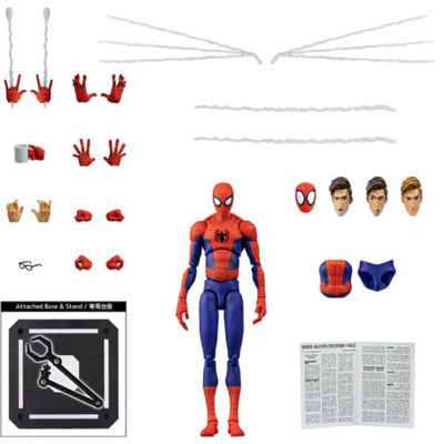 Коллекционная фигурка Человек-Паук Spider-Man 26см Паучьи миры Коллекционная фигурка Человек-Паук Spider-Man 26см Паучьи миры